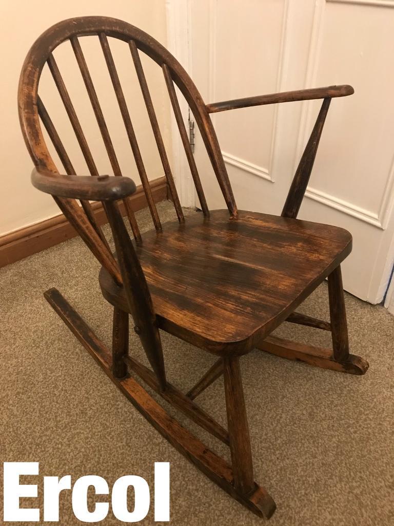 ercol childs rocking chair